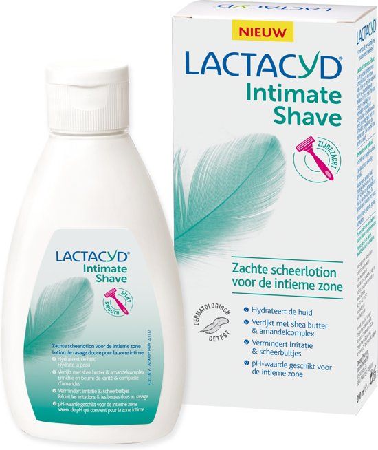 Rasage intime Lactacyd - 200 ml - lotion de rasage pour la zone intime externe