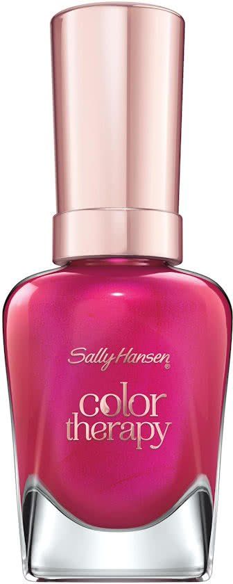sally hansen color therapy rosy glow