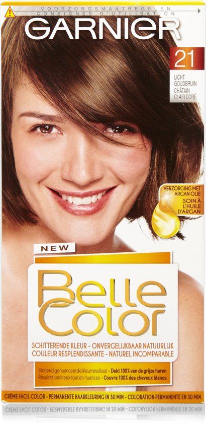 Garnier Belle Color Hair Dye 21 Light Golden Brown