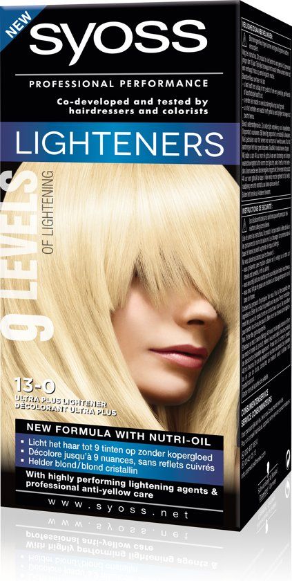 SYOSS Color baseline Lighteners 13-0 Ultra Plus Lightener Hair Dye - 1 piece