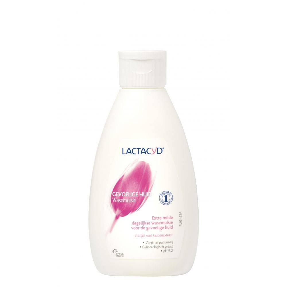 Lactacyd Wash Emulsion Peaux Sensibles 200 ml