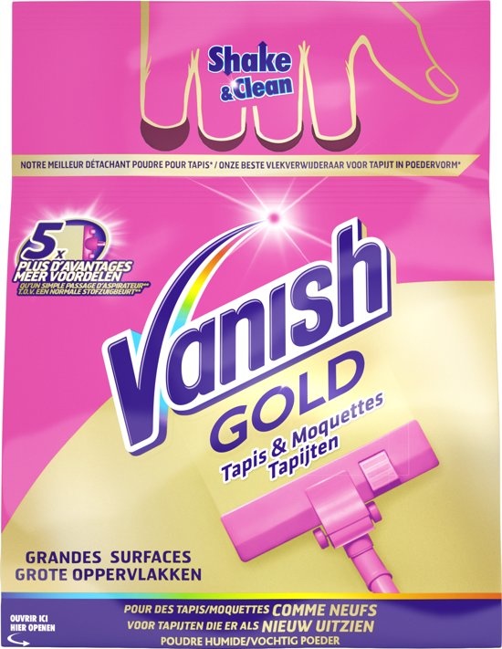 Vanish Vanish Gold Pulver Fur Teppich Fleckenentferner 650 Gr