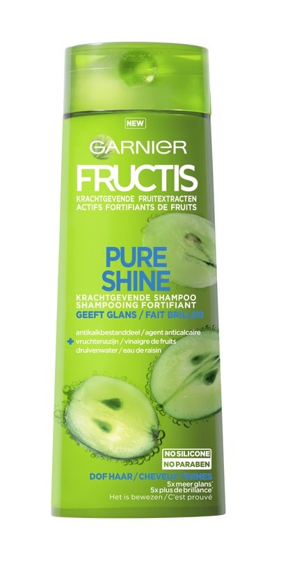 Garnier Fructis Pure Shine Shampoo 250 ml - Normales, stumpfes Haar