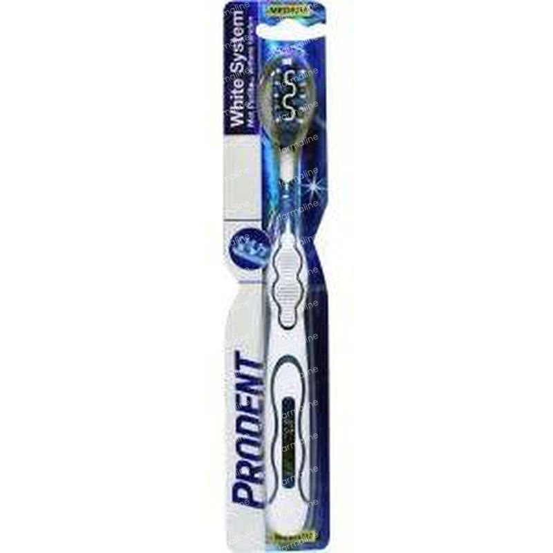 Prodent White System Medium - 1 pc - Toothbrush