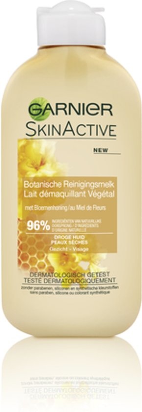 Garnier SkinActive Botanische Reinigingsmelk met Bloemenhoning - Droge Huid