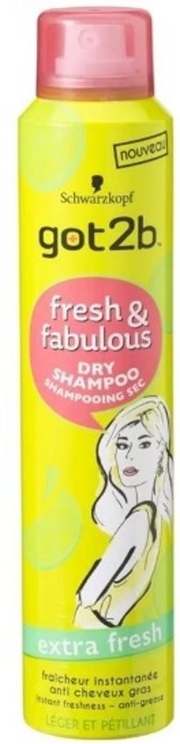 got2B Fresh&Fabulous droogshampoo - Extra Fresh 200 ml