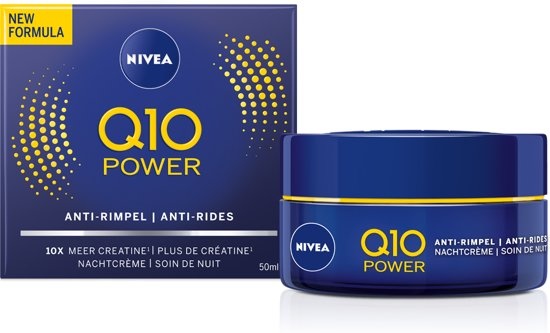 Crème de nuit anti-rides Q10POWER - 50 ml