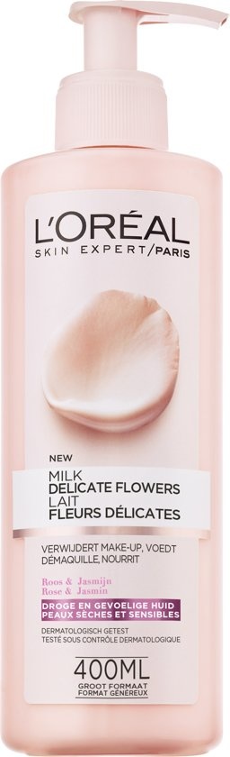 Skin Expert Delicate Flowers - Gevoelige en droge huid - Reinigingsmelk