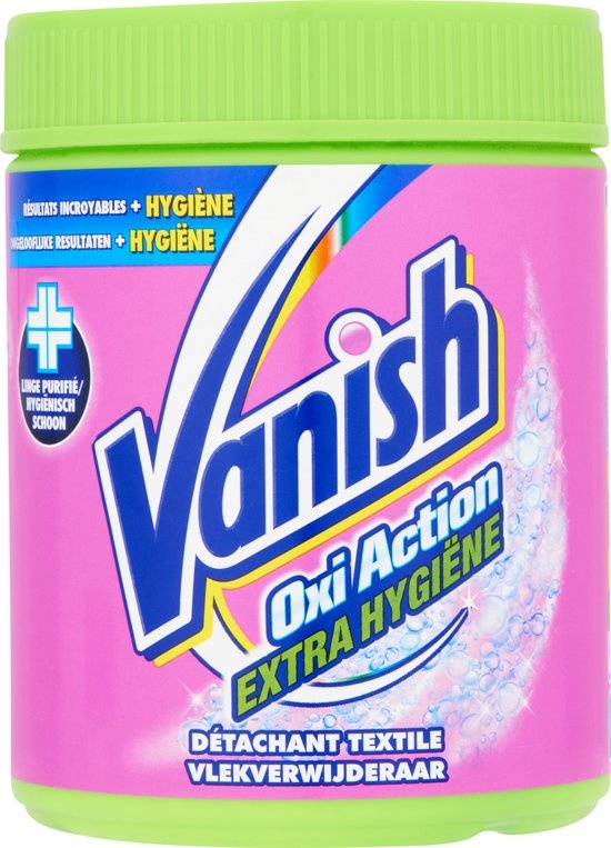 Vanish Oxi Action Hygiene Pulver Fleckenentferner 470 Gramm