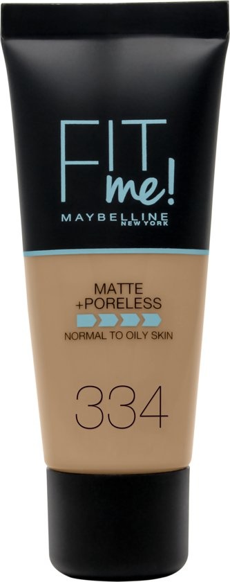 Fit Me Matte Foundation - 334 Warme Bräune