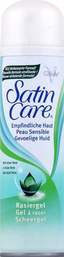Satin Care Sensitive- Scheergel - 200 ml