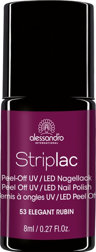 Striplac - 53/153 Elegant Rubin - Red - Gel nail polish