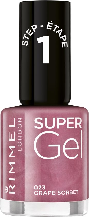 Vernis à ongles en gel SuperGel - Sorbet de raisin 023