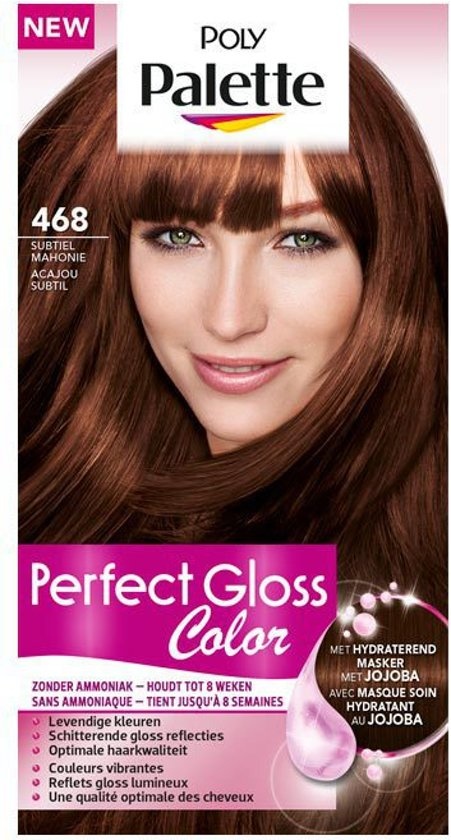 Perfect gloss color 468 subtiel mahonie