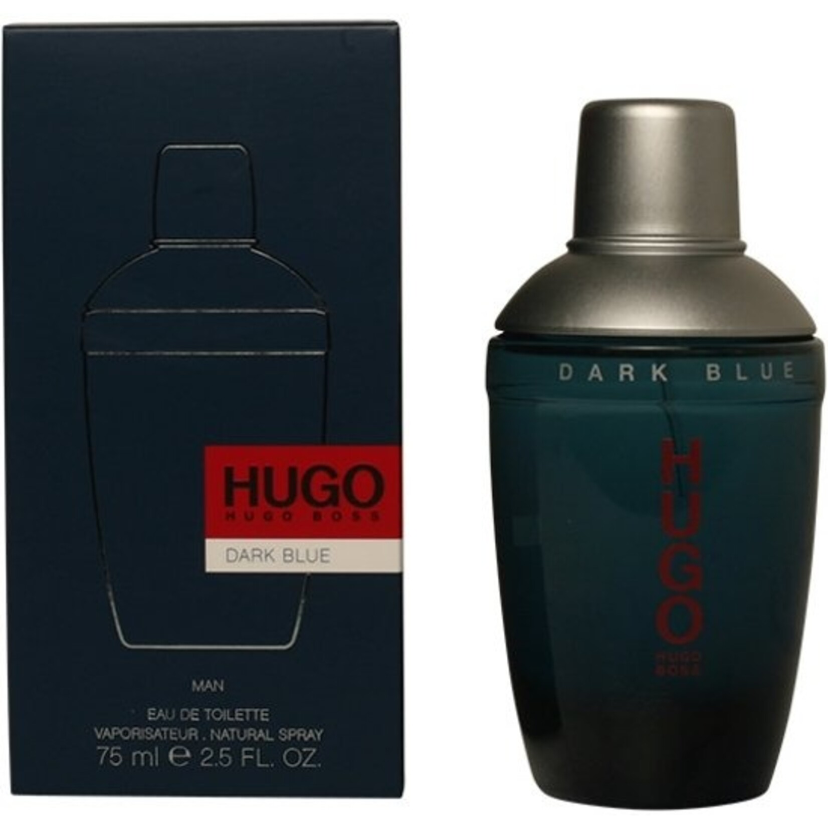 Hugo boss dark blue 75 ml - eau de toilette - herenparfum hotsell