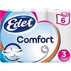 Comfort 3-Laags Toiletpapier 6 Rollen