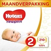 Couches pour nouveau-nés Huggies - Taille 2 - (3 à 6 kg) - 210 pièces - Value pack