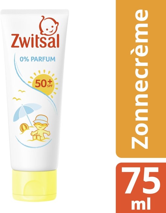 Uitwisseling Wapenstilstand elkaar Zwitsal Zonnecrème SPF50+ 0% parfum - 75ml - baby zonnebrand parfumvrij -  Onlinevoordeelshop