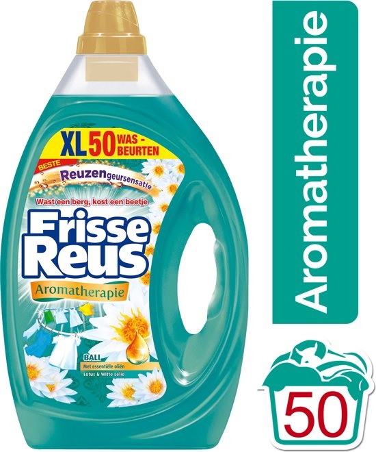 Frisse Reus Bali Gel Wasmiddel - Vloeibaar - 50 wasbeurten