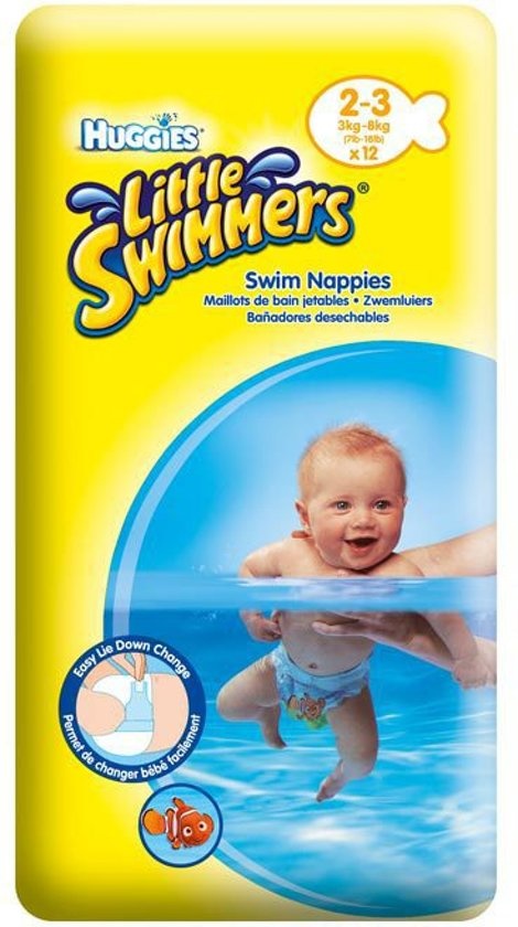 Kleine Schwimmer - Größe 2-3 - 12 Stück