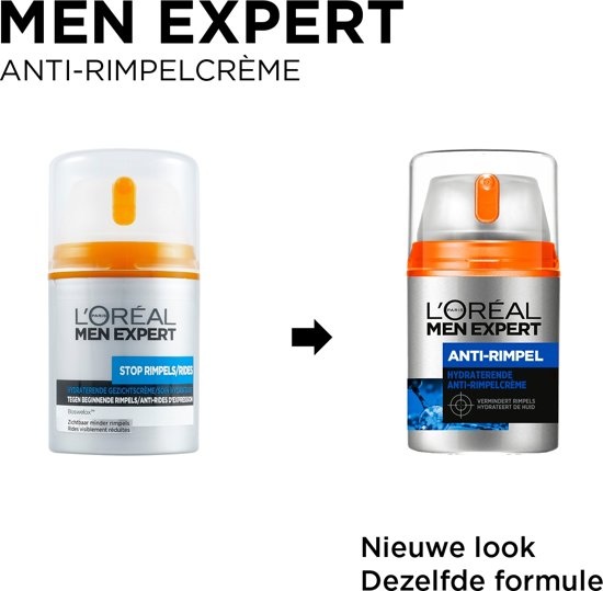 Men Expert Anti-Falten-Tagescreme - 50 ml - Stop Wrinkles