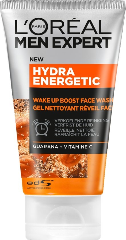 Men Expert Hydra Energetic Reinigingsgel - 100 ml - Droge huid