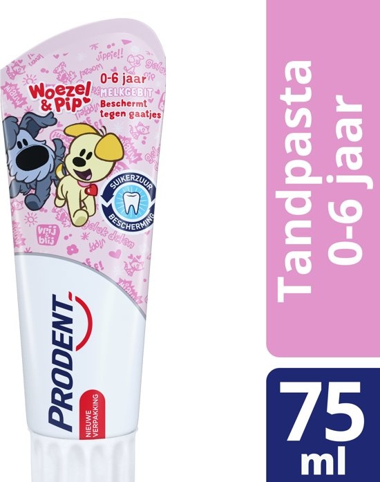 Toothpaste Woezel and Pip 75 ml