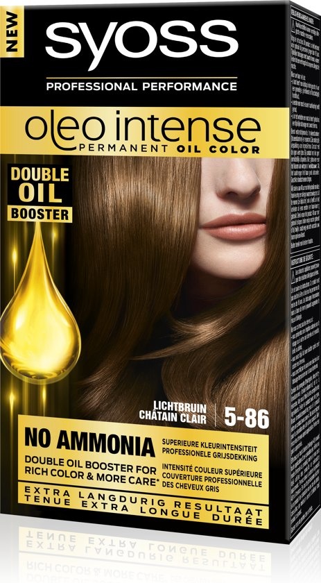 Ciro Geldschieter vergroting Color Oleo Intense 5-86 Lichtbruin Haarverf - 1 stuk - Onlinevoordeelshop