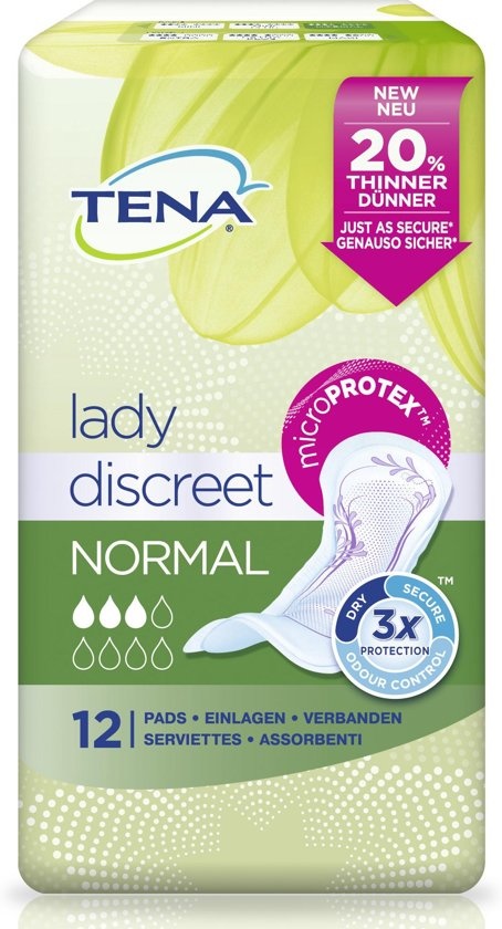 Bandages Lady Discreet Normal 12 pièces