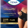 Silhouette Plus - High Waist - Noir - Medium - 9 stuks