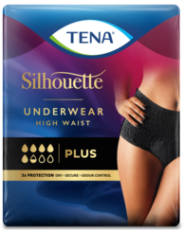 Silhouette Plus - Hohe Taille - Noir - Medium - 9 Stück