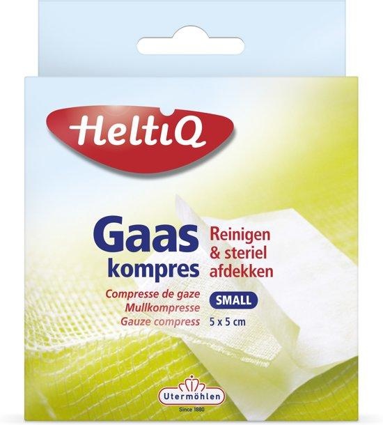 Heltiq Gauze compresses - 5 x 5 cm - 16 pieces - Gauze pads