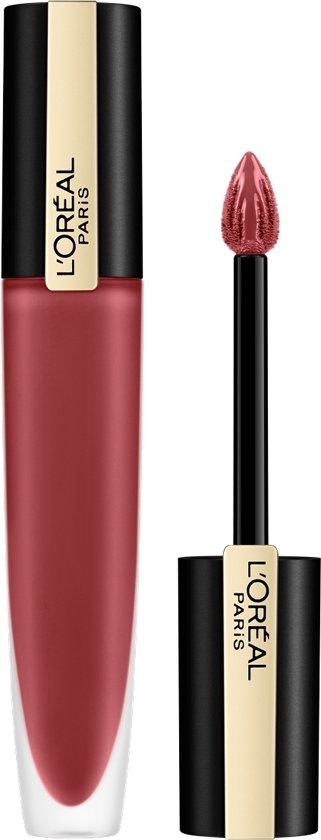 L'Oréal Paris Rouge Signature Lippenstift - 129 I Blei - Pink - Matte Liquid Lipstick