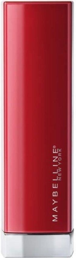 Maybelline Color Sensational Made For All Lippenstift – 385 Ruby For Me – Rot – Glänzend