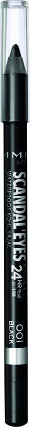 Rimmel London Scandal'Eyes Waterproof Kohl Kajal Eye Pencil - Black