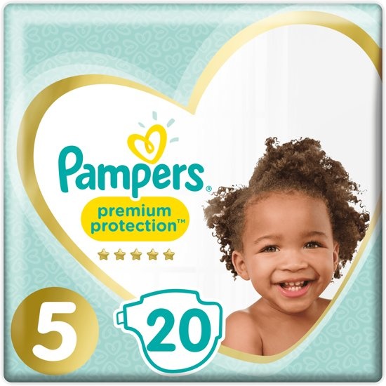 Premium Protection - Size 5 (Junior) 11-16 kg - 20 Pieces - Diapers -  Onlinevoordeelshop