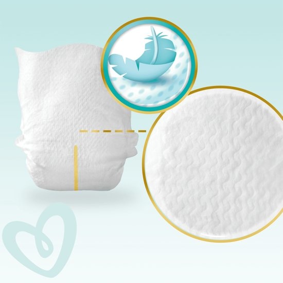 Pampers - Couches Pampers Premium Care Taille 5 (Junior), 11-16 kg