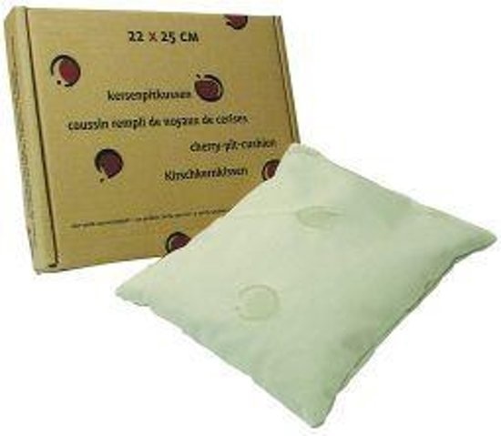 Cherry pit cushion 22 x 25cm