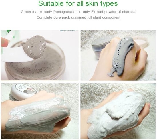 Milky Piggy Carbonated Bubble Clay Maske