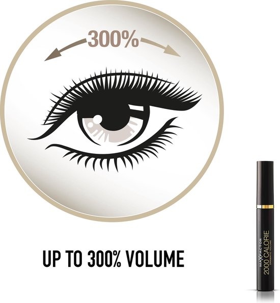 2000 Volume dramatique calorique - Noir - Mascara