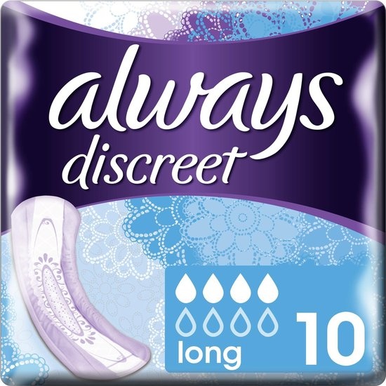 Disque Incontinent Medium Pad long - Tampons d'incontinence 10pcs -