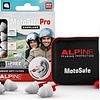 Alpine MotoSafe Pro - Bouchons d'oreille moto - Protection auditive Race and Tour - Blanc - 2 jeux