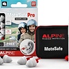 Alpine MotoSafe Pro - Motorcycle earplugs - Race and Tour hearing protection - White - 2 sets