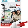 Alpine MotoSafe Pro - Bouchons d'oreille moto - Protection auditive Race and Tour - Blanc - 2 jeux