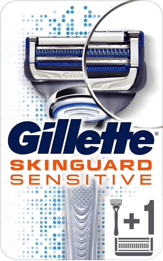 Gillette Skinguard Sensitive Razor + 1 Refill Blade