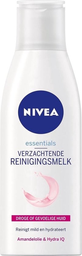 NIVEA Essentials Apaisant - 200 ml - Lait Démaquillant