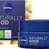 NIVEA Naturally Good Night Cream - 50 ml - with Bio Argan oil