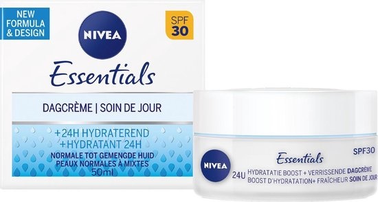 NIVEA Essentials Hydraterende Dagcrème - SPF 30 - 50ml