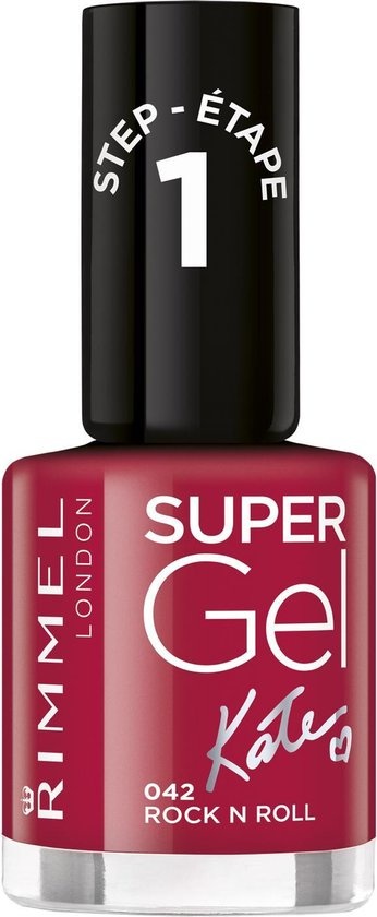 Rimmel London - SuperGel von Kate Gelnagellak - 042 Rock N Roll