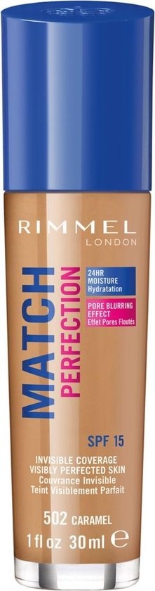 Rimmel London - Match Perfection Foundation - 502 Caramel